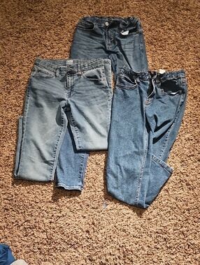 Carhartt Kids Blue Denim Jeans Trio